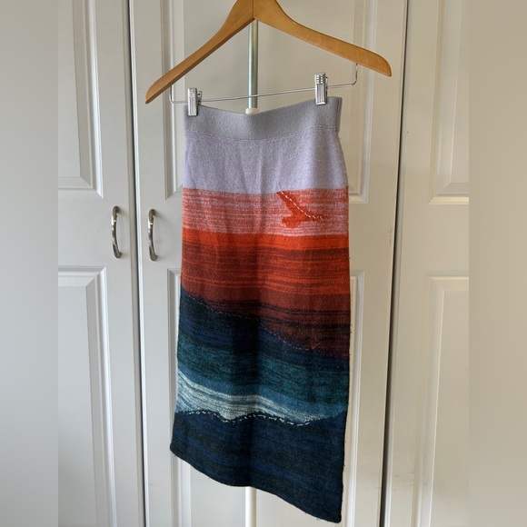 Sunset knit midi skirt - Picture 2 of 6